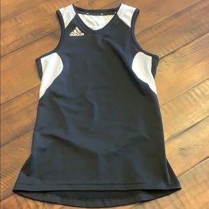 Adidas ClimaCool black & white tank Sz XS